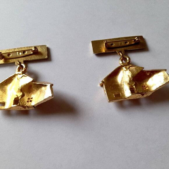 Vintage Bruce Edmeades Sales Lapel Pins Lot of 2 Paper House Advertising Promo - Picture 4 of 6